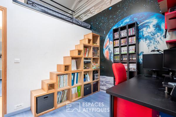 Loft en multiplex au sein de l’ancienne manufacture des oeillets