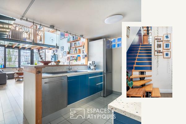 Loft en multiplex au sein de l’ancienne manufacture des oeillets