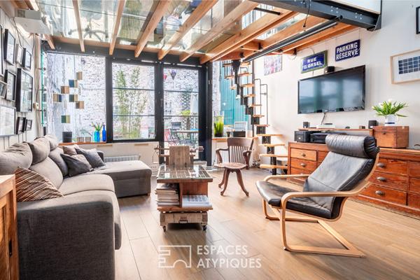 Loft en multiplex au sein de l’ancienne manufacture des oeillets