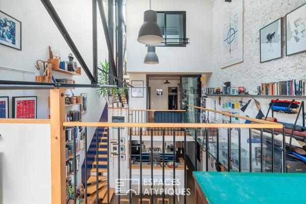 Loft en multiplex au sein de l’ancienne manufacture des oeillets