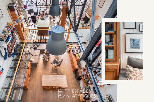 Loft en multiplex au sein de l’ancienne manufacture des oeillets