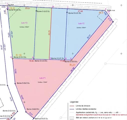 Terrain à vendre 565 m² Aussonne