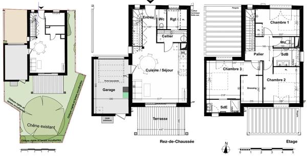 Maison avec Garage et Jardin