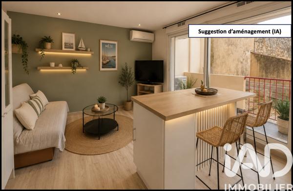 Appartement à vendre 2 pièces 30 m² Mèze