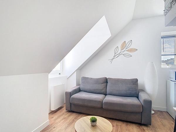 A louer : Appartement meublé en centre-ville de Quimper 1 pièce -12.29 m2