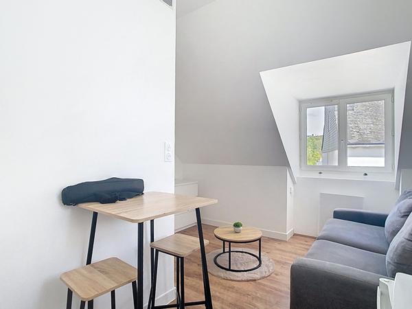 A louer : Appartement meublé en centre-ville de Quimper 1 pièce -12.29 m2