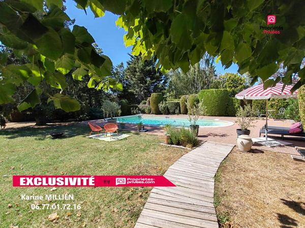 VERNEUIL D'AVRE ET D'ITON 27130 Maison individuelle - 1 étage - 4 chambres - Dépendance - Piscine chauffée et sécurisée - Terrain - 448000  HAI