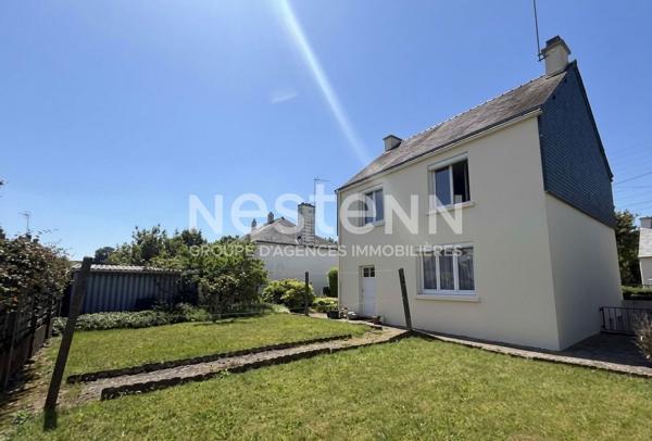 Questembert Centre Bourg - Maison 85m² avec 4 chambres et terrain clos de 447m²