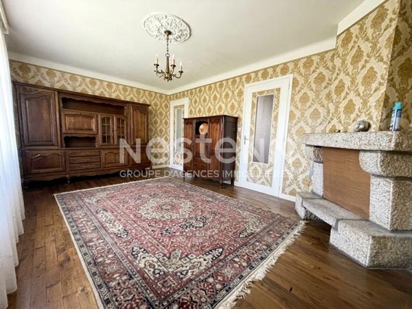 Questembert Centre Bourg - Maison 85m² avec 4 chambres et terrain clos de 447m²