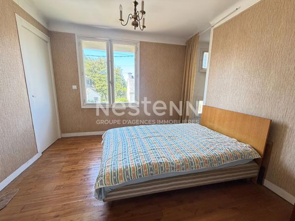 Questembert Centre Bourg - Maison 85m² avec 4 chambres et terrain clos de 447m²