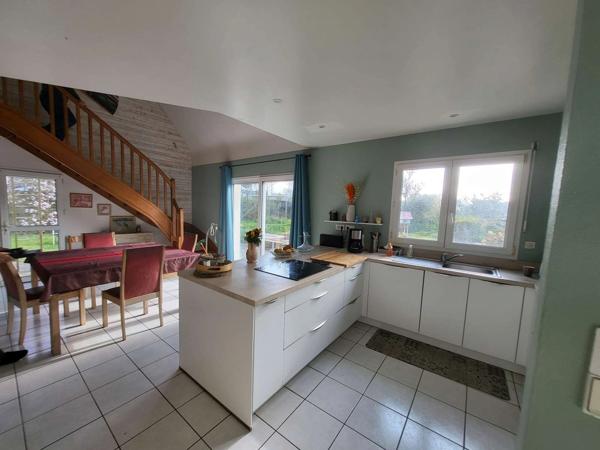 Maison contemporaine à Perros-Guirec, 126 m2, 4 Chambres, jardin !