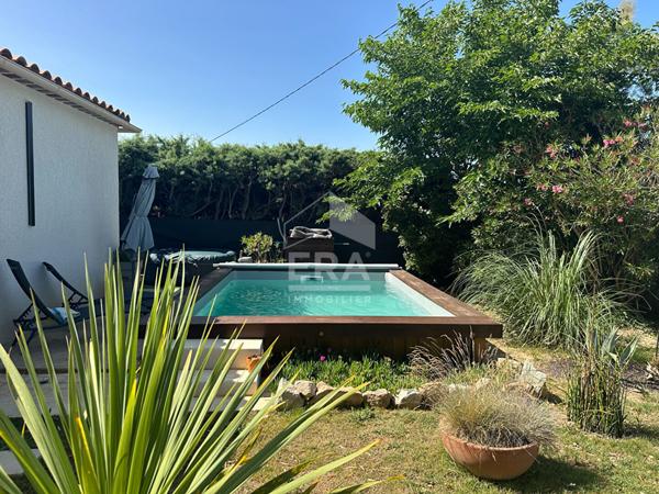 A VENDRE 83910 POURRIERES MAISON PLAIN PIED 98 M² SUR 670 M² DE JARDIN PISCINE
