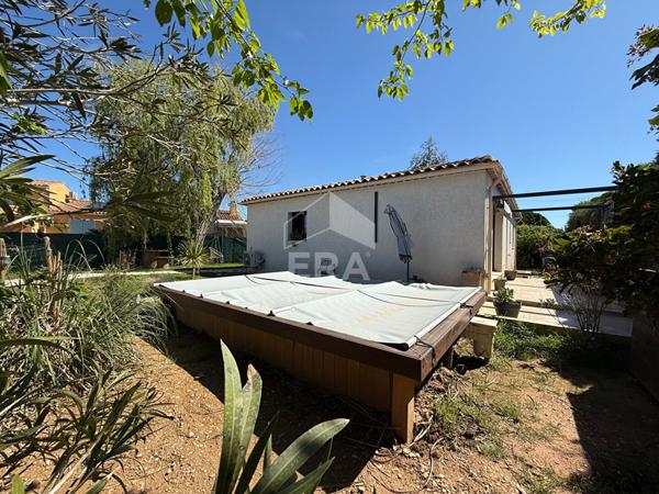 A VENDRE 83910 POURRIERES MAISON PLAIN PIED 98 M² SUR 670 M² DE JARDIN PISCINE
