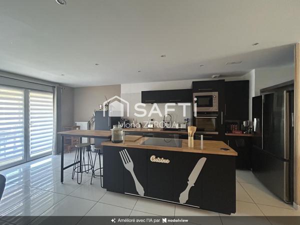 Maison récente 110 m² – 3 chambres ( possibilité 4e) – terrain 262 m² – Pont-Évêque