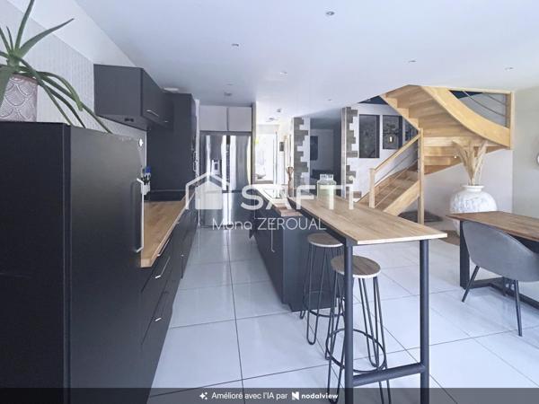 Maison récente 110 m² – 3 chambres ( possibilité 4e) – terrain 262 m² – Pont-Évêque