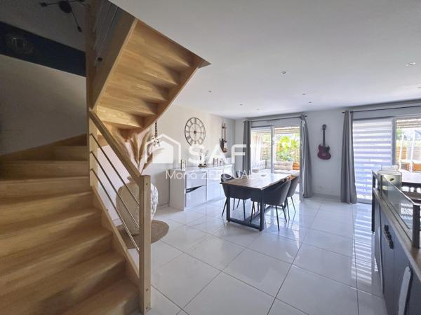Maison récente 110 m² – 3 chambres ( possibilité 4e) – terrain 262 m² – Pont-Évêque