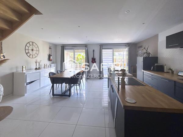 Maison récente 110 m² – 3 chambres ( possibilité 4e) – terrain 262 m² – Pont-Évêque