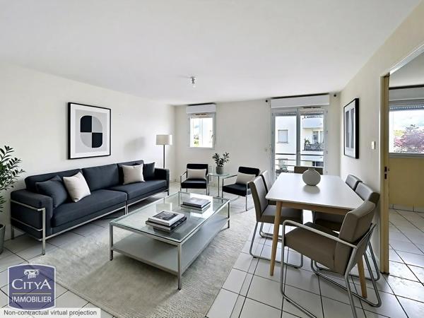 Appartement à vendre 3 pièces 62.19m² Mérignac (33700)