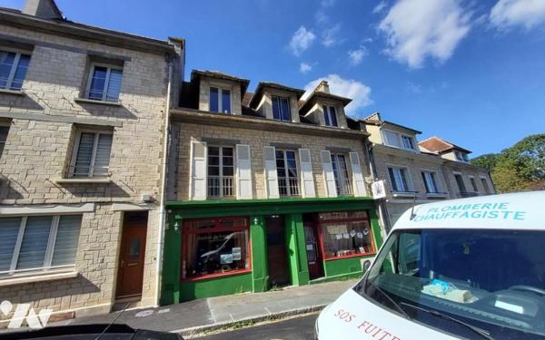 Immeuble centre ville Thury-Harcourt de 167 m²