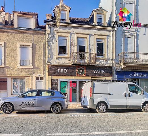 Digoin (71160) A VENDRE- DIGOIN- IMMEUBLE AVEC LOCAL COMMERCIAL ET APPARTEMENT