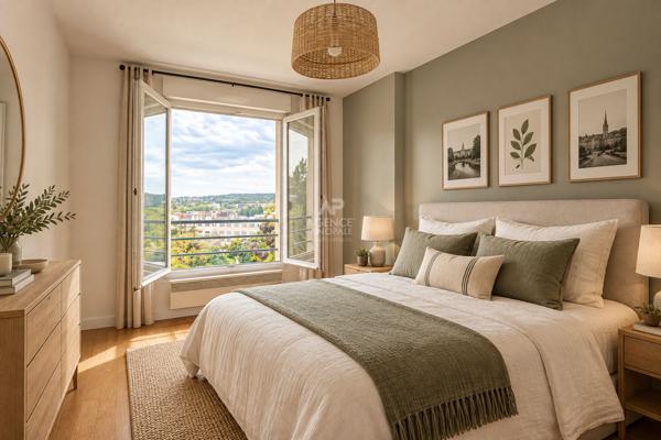 Appartement Saint Germain En Laye - Dernier étage - Terrasse - Vue panoramique - Plein Sud - 101m2 610 000 € **  - Référence  18898