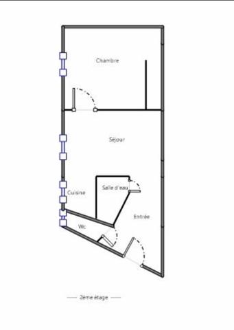 Appartement à vendre 2 pièces 30,82 m² Paris 11