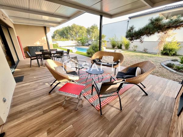 Superbe contemporaine avec piscine