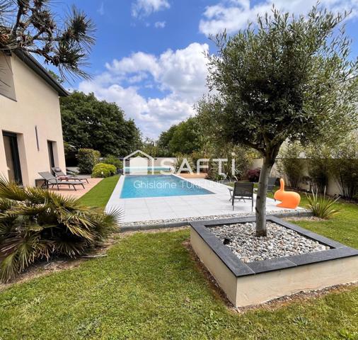 Superbe contemporaine avec piscine