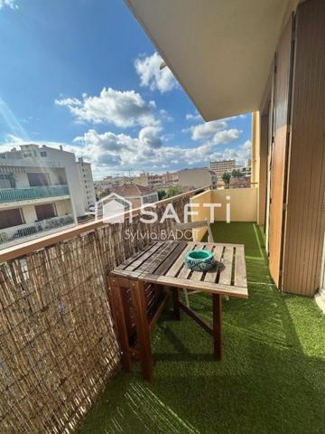 EXCLUSIVITE TOULON OUEST APPARTEMENT T3 DANS PETITE COPROPRIETE + CAVE