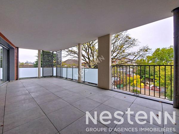 GENAS Centre Halle du Marché - Appartement NEUF 5 pièces de 135,65 m² avec terrasse sud