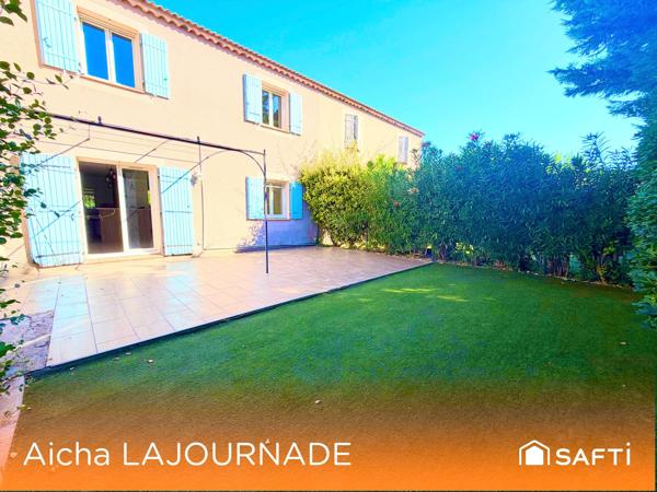 Maison 95m2, 3 chambres, dressing et jardin!
