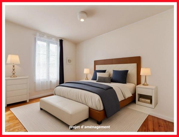 Dpt Vienne (86), à vendre CHÂTELLERAULT maison P10 de 190m² - Terrain de 129m²