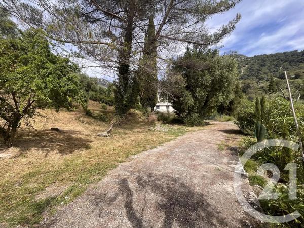 Terrain à vendre  1522 m 2   ROQUEBRUNE CAP MARTIN  - 06