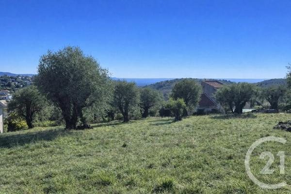Terrain à vendre  1522 m 2   ROQUEBRUNE CAP MARTIN  - 06