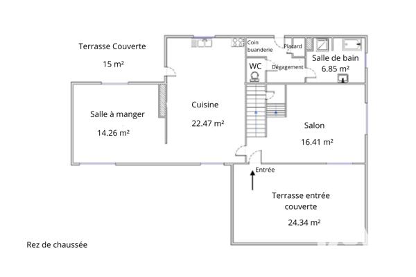 Maison à vendre 4 pièces 99 m² Jassans-Riottier