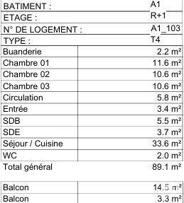 Appartement à vendre 4 pièces 89 m² Saint-Julien-en-Genevois