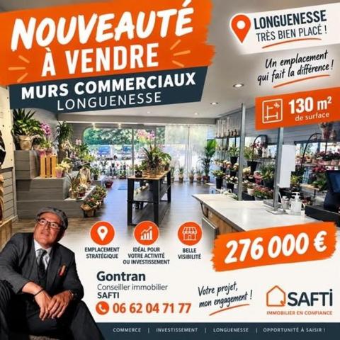 Local Commercial 130m² -Très bon emplacement