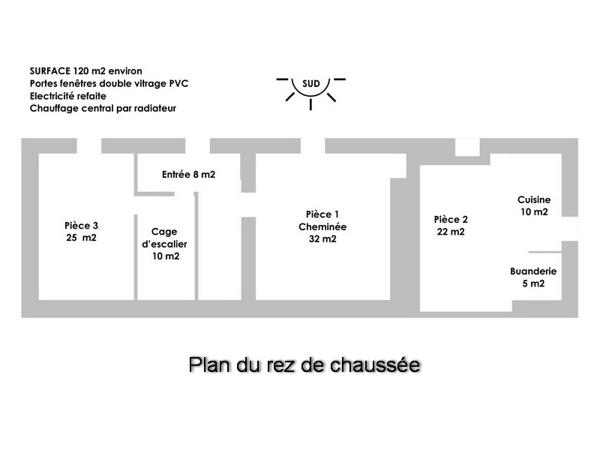 Maison  atypique de 228 m2 4 chambres jardin piscine proche commerces