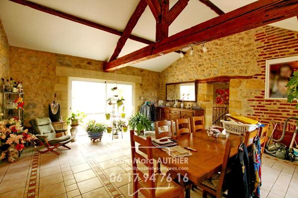 Maison  atypique de 228 m2 4 chambres jardin piscine proche commerces