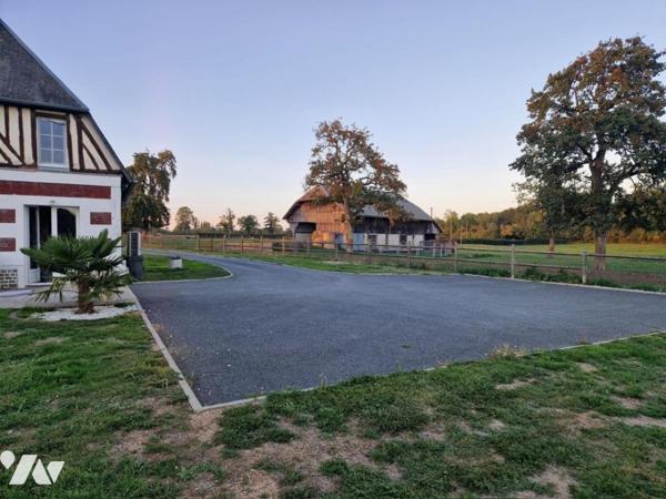 ENTRE ORBEC ET LISIEUX ET THIBERVILLE maison belles prestations rénovée