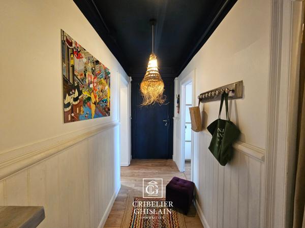 Appartement au charme unique 190 M2 / 5 chambres + cave privative.