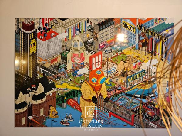 Appartement au charme unique 190 M2 / 5 chambres + cave privative.