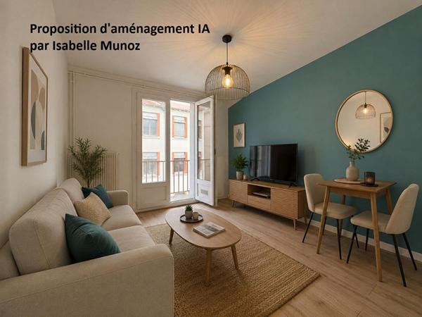 lot de 2 appartements F1 let F2 à Clermont Ferrand, les Carmes