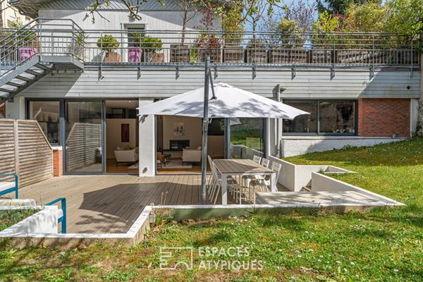 Esprit loft et vie « dedans-dehors » au coeur de Viroflay