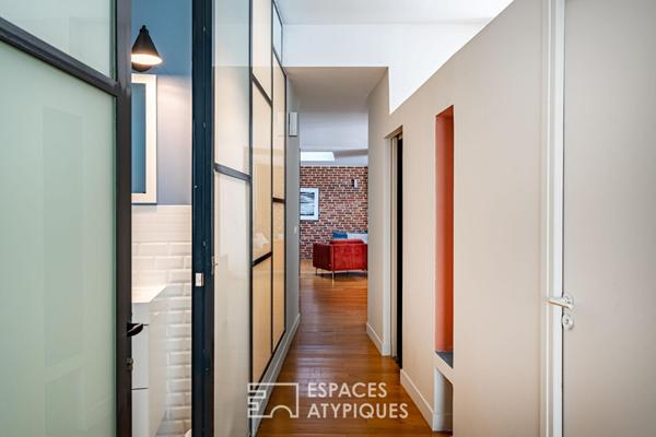 Esprit loft et vie « dedans-dehors » au coeur de Viroflay