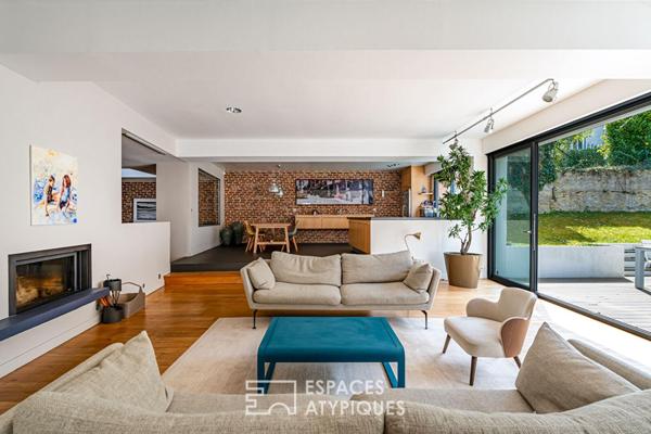 Esprit loft et vie « dedans-dehors » au coeur de Viroflay