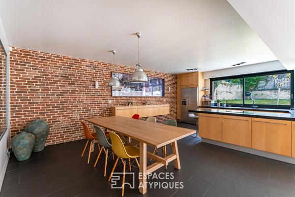 Esprit loft et vie « dedans-dehors » au coeur de Viroflay