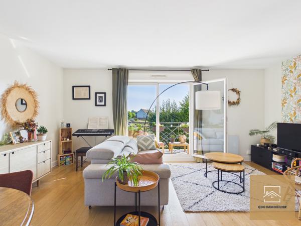 Appartement 3 pièces de 68 m² avec balcon + parking