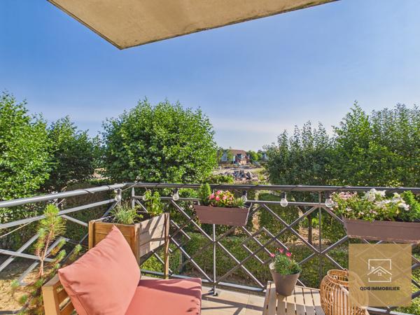 Appartement 3 pièces de 68 m² avec balcon + parking