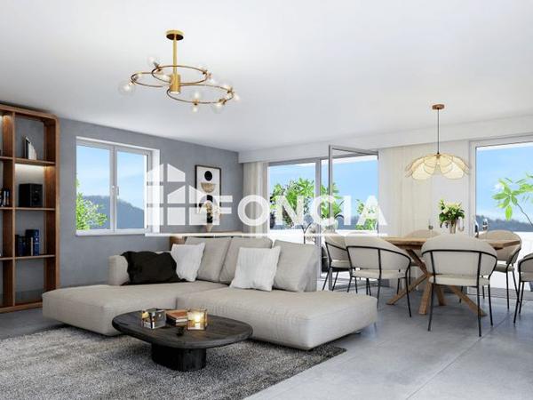 À vendre Appartement 4 pièces 82 m² - Saint-martin-d'hères 38400